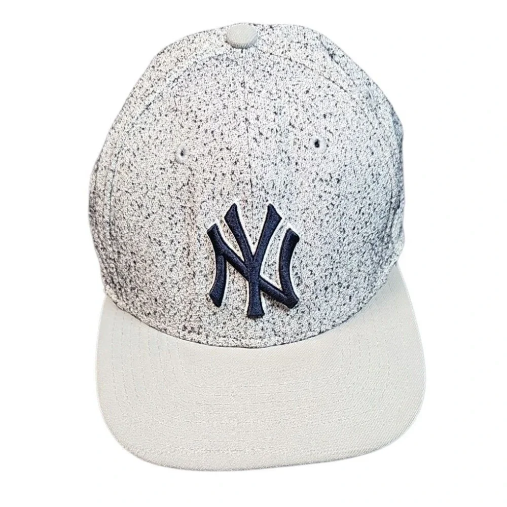 New Era NY Yankees 9FIFTY Fitted‎ Hat Baseball Cap Heather Gray OSFA